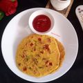 Mamta Shahu का कुकस्नैप जब उन्होंने बेसन का चीला (besan ka cheela recipe in Hindi) बनाया था।