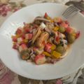 El cooksnap de Maria Abellan cuando hizo Salpicón de Boquerones y Mejillones  en salsa vinagreta.