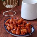 Cooksnap Nirmala Lili semasa beliau membuat Popia sira sambal.
