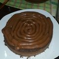 El cooksnap de Jorge Biza cuando hizo Bizcochuelo clásico de chocolate, bien esponjoso.