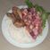El cooksnap de Yessica Vargh cuando hizo Pollo al horno con ensalada rusa peruana.