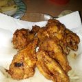 El cooksnap de Erica Qu cuando hizo Pollo frito.