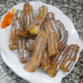 El cooksnap de franco costa cuando hizo Churros rellenos de dulce de leche.