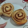 El cooksnap de Vale Fernández cuando hizo Rollos de canela.