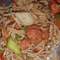 Tripti rajvanshi 's cooksnap of when they made Chilli garlic spaghetti with paneer.
