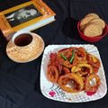 Manashi Saha's cooksnap of when they made স্টাফ অনিয়ন রিং(Stuff Onion Ring recipe in Bengali).
