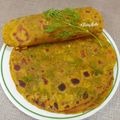 Jasmin Motta _ #BeingMotta's cooksnap of when they made સુવા ની ભાજી ના થેપલા (Suva Bhaji Thepla Recipe In Gujarati).