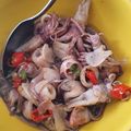 Cooksnap dari mikail's mom untuk resep Cumi Asin Masak Cabe Hijau
