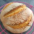 Cooksnap de jeanne sur la recette Pain semi complet au seigle cocotte