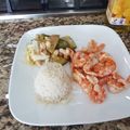 El cooksnap de Karla Ramirez cuando hizo Camarones del coronel.