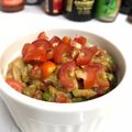 รูป Cooksnap ของ ต่อต่อ เมื่อเขาทำ Tomato Salsa Avocado sauce ซัลซ่ามะเขือเทศ อโวคาโด้ซอส (คลีน)
