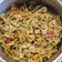 El cooksnap de Pilar Castro cuando hizo Macarrones al pesto con bacon.