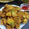 Su Hana's cooksnap of when they made Spring Onion Pakoray.