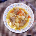 El cooksnap de Jaime Martínez Fernández cuando hizo Patatas con costillas adobadas.