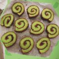 Cooksnap dari Marcia Christiani Huwaë untuk resep Bolu gulung pandan