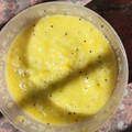 El cooksnap de Carmeta cuando hizo Zumo de kiwi, pera y naranja.
