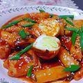 Cooksnap của Sakura khi họ làm theo món Tokbokki