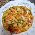 El cooksnap de Sandra Diaz cuando hizo Guiso de sepia con patatas.