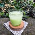 Cooksnap dari Widjie Astuti untuk resep Es Susu Sirup Melon Simple