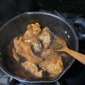 El cooksnap de Matias Valencia cuando hizo Costillas de cerdo en salsa de vino tinto🍖🍷🍅.