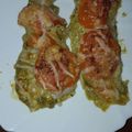El cooksnap de José Luis cuando hizo Pollo al pesto horneado.