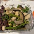 Xiang Chen 的 💪🏻蘆筍香菇炒雞腿肉 cooksnap