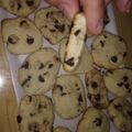El cooksnap de Micaela Martinez cuando hizo Galletitas con chips de chocolate.