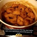 El cooksnap de Alvaro Maldonado cuando hizo Picarones.