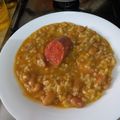 El cooksnap de Laura Valle cuando hizo Judías canela con arroz.