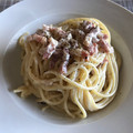 El cooksnap de YoshimonGo🇯🇵 cuando hizo Espaguetis con salsa estilo carbonara.