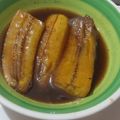 El cooksnap de Jose Servin cuando hizo Plátano macho enmielado.