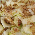 El cooksnap de Pilar cuando hizo Carpaccio de calabacín.