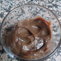 El cooksnap de Carmina cuando hizo Mousse de chocolate y batata.