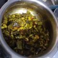 Pinal Patel's cooksnap of when they made પાપડી રીંગણ નું ચટણી વાળું શાક (Papadi Ringan Chutney Valu Shak Recipe In Gujarati).