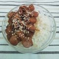 Cooksnap dari Arti Winarni untuk resep Rice Bowl Sosis