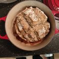 El cooksnap de Marta Jiménez-Bravo cuando hizo Pan milagro.