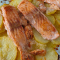 El cooksnap de Antía cuando hizo Salmón extra José.