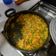 El cooksnap de Jose cuando hizo Paella con pollo y jengibre.