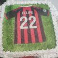 El cooksnap de Estela cuando hizo Torta para el día amigo y festejo cumple de uno de mis yernos!!.