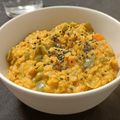 El cooksnap de Daniel González cuando hizo Dhal lentejas rojas con leche de coco.