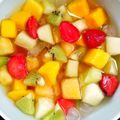 Ira Asti Wredhani's cooksnap of when they made Naturals cereal 🥣🍉 🥝 🍓.