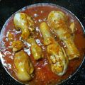 El cooksnap de Antonio Domínguez cuando hizo Muslos de pollo al curry (caldoso) 2 pers.
