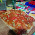 El cooksnap de Maru cuando hizo Masa para pizza casera fácil.
