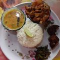Runta Dutta's cooksnap of when they made আলু দিয়ে পাঁঠার মাংস কষা(aloo diye pathar mangsho kosha recipe in Bengali).