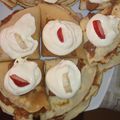 El cooksnap de ANA IRENE Pintos cuando hizo Crepes de Nutella con Fresas y banana.