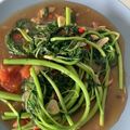 Raissa Lauwsen's cooksnap of when they made Tumis Kangkung Pedas (Spicy Water Spinach Stir Fry).