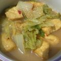 Cooksnap dari Tiaa Kusuma untuk resep Sayur Santan Sawi Putih Tahu Cokelat