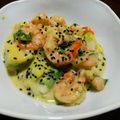 El cooksnap de LuisHernando Garcia-Pinzon cuando hizo Ceviche de camarones con aguacate (palta).