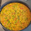 El cooksnap de Javier Resa Carmona cuando hizo Fideuá de verduras en robot cocina MC.