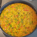 El cooksnap de Javier Resa Carmona cuando hizo Fideuá de verduras en robot cocina MC.